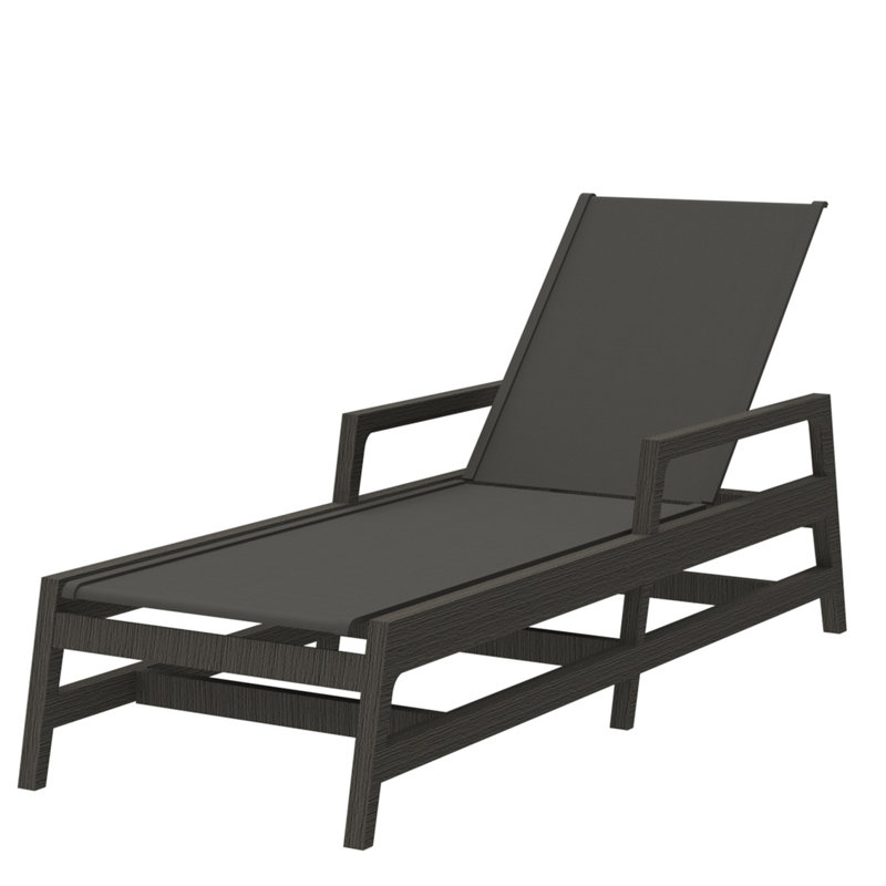 Seashore N-Dura Chaise, Black