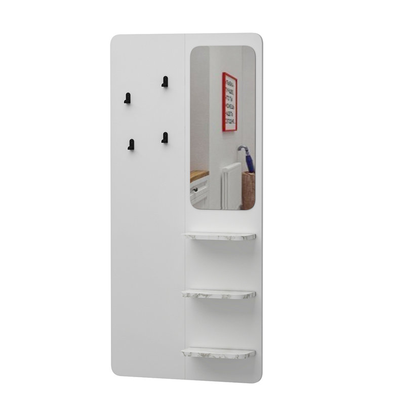 Alianne Hall Tree 70cm Wide, White