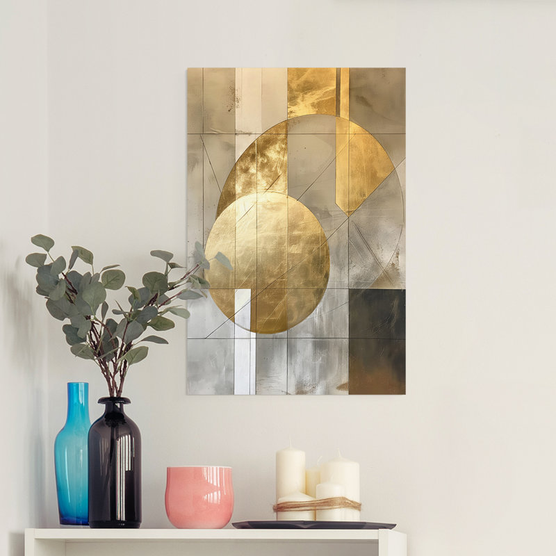 Série ABSTRACT CXIX - Impression sur toile seulement - NON CADRE, H 36 po x l 24 po