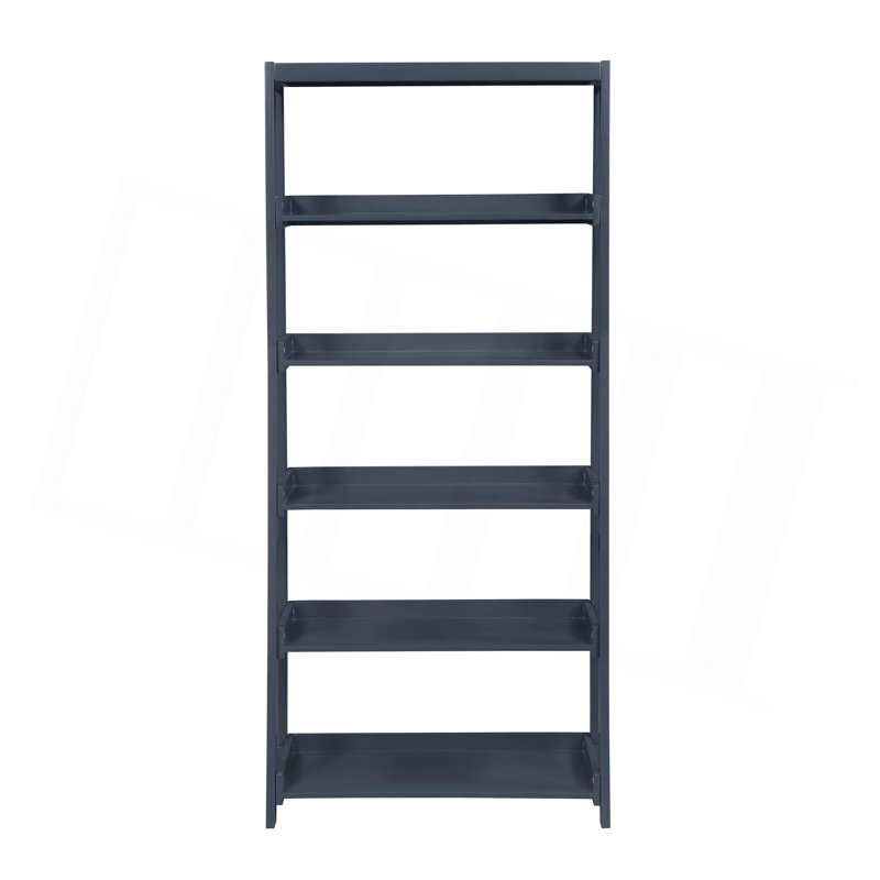 Support pour présentoir 1 pièce Modern Modern, (5 tablettes) H 67 po x l 30,5 po x P 14 po, Marine
