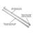 Drawer Slides 22 " Bottom Mount Self Close - 3/4 Extension 75 lb. Capacity White Finish-90996045