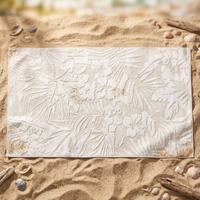 Alvares Tropical Jacquard Bath Sheet