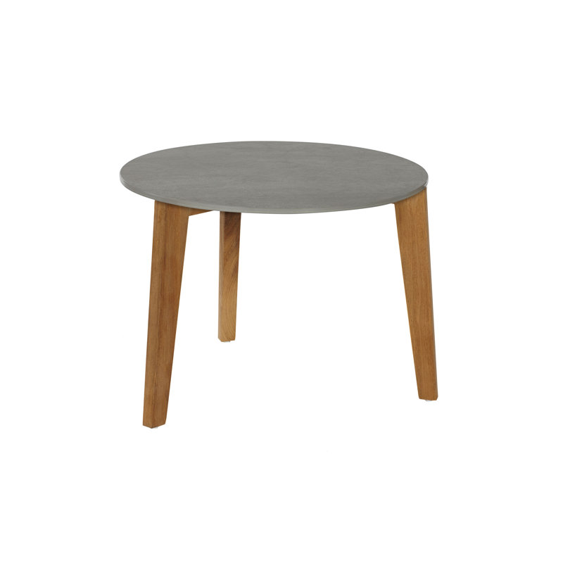 Attol Coffee Table, 17.5" H x 25" L x 25" W, Gray