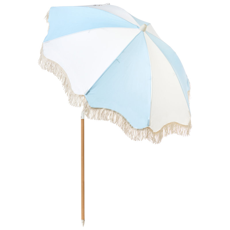 Patio Parasol 155 cm MONDELLO, Light Blue