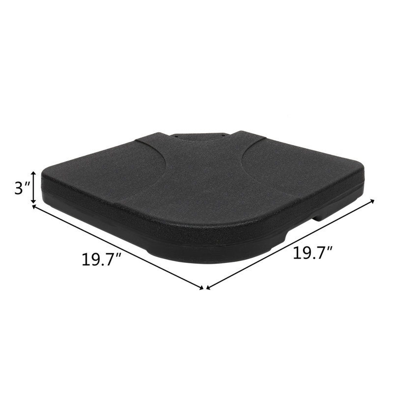 Socorra 17,97 lb Base de parasol