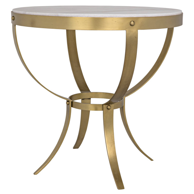 Byron Marble Top End Table