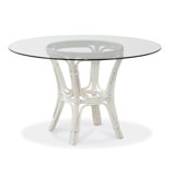 Trellis Round Glass Dining Table
