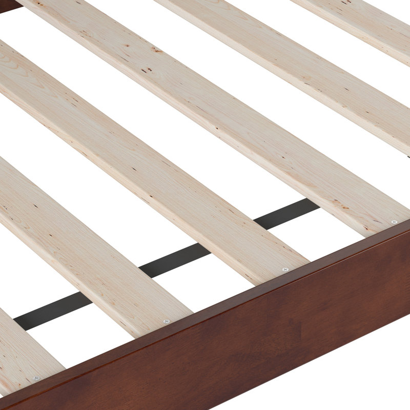 Antavious Solid Wood Daybed , Walnut