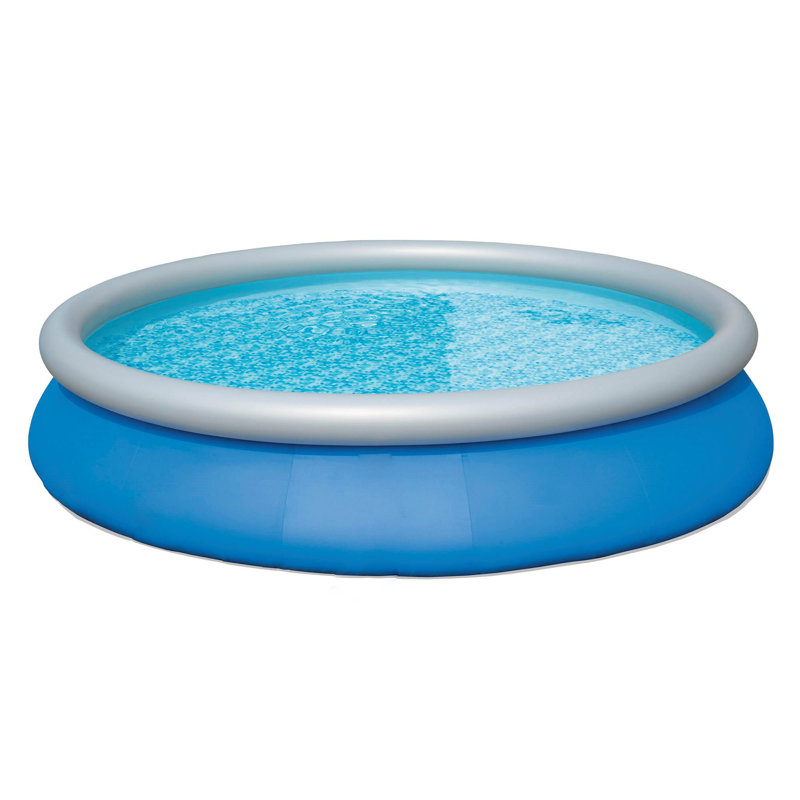 Bestway 11.3 ft Round Inflatable Above Ground Pool with Filter Pump