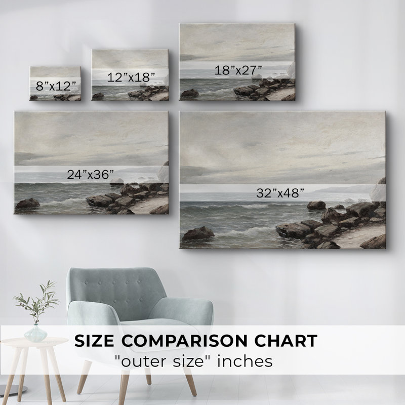 Paysages rétro-DCCXCIX -Galerie enveloppée Cavas, 12 x 18