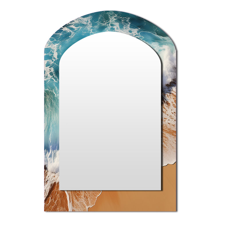 Miroir mural Tropical Beach, 43 po x 33 po