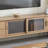 Solid wood minimalist TV cabinet