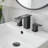 Widespread 2-handle Bathroom Faucet with Drain Assembly