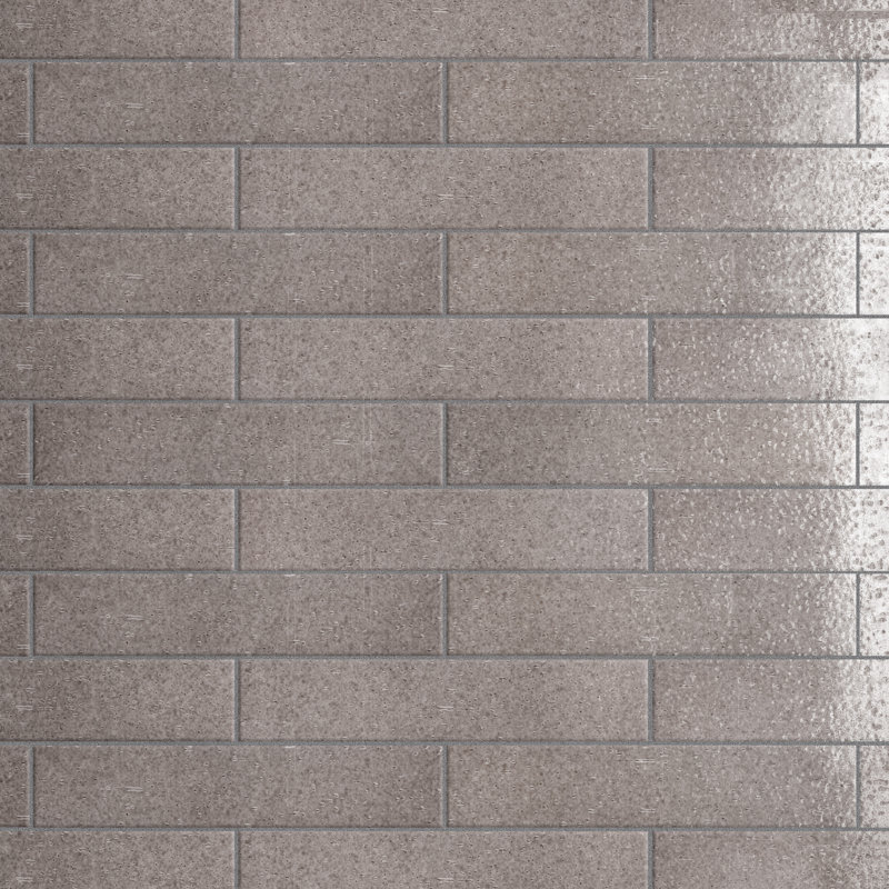 Carreau de mur et de plancher en porcelaine aspect pierre 2 po x 10 po Muretto, Nocciola