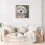 « love golden retriever », impression sur toile tendue-66813069-66813072