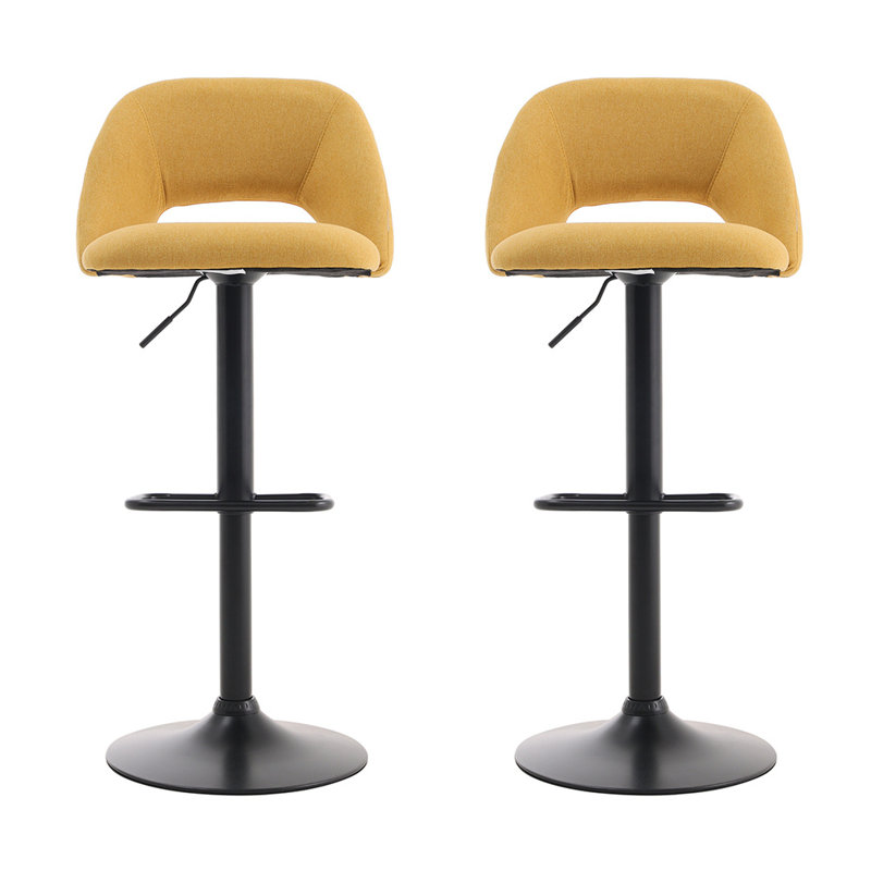 Rotonia Upholstered Adjustable Height Counter Stool