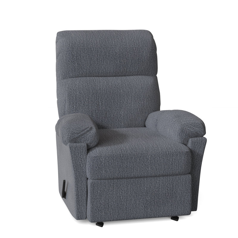 Balmore Recliner, Danube Blue Performance Chenille