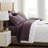 Southshore Fine Linens Vilano Springs Extra Deep Pocket 6-Piece Sheet Set, Ultra Soft Double-Brushed 110 GSM Microfiber Bedding, 21-Inch Deep Pocket, 4 Pillowcases, Queen, Purple-86340222-86340213