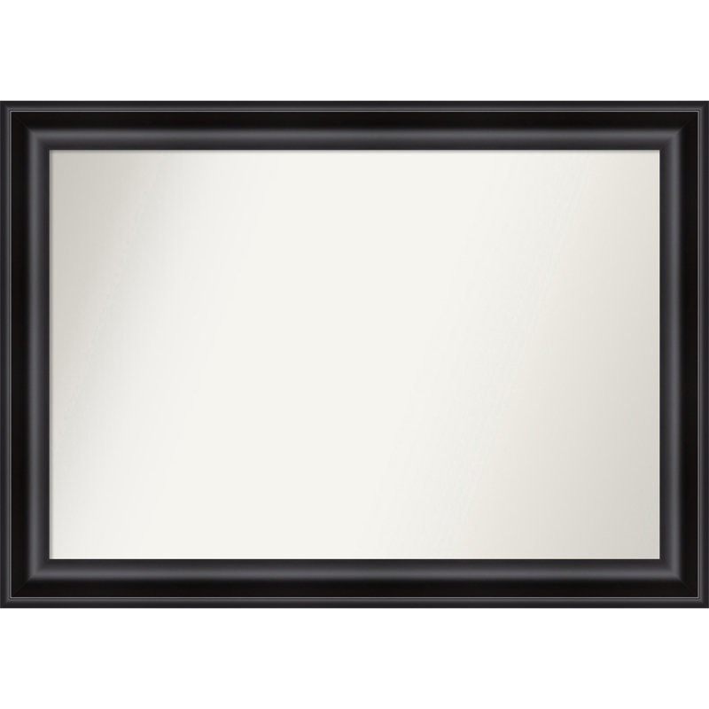 Miroir d'appoint mural en plastique Churchton, 32,75 po x 45,75 po