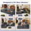 Canapé modulaire de 109 po Cloud, canapé modulaire désossé avec méridienne en L, canapé Arona à assise profonde, aucun assemblage requis-221032106