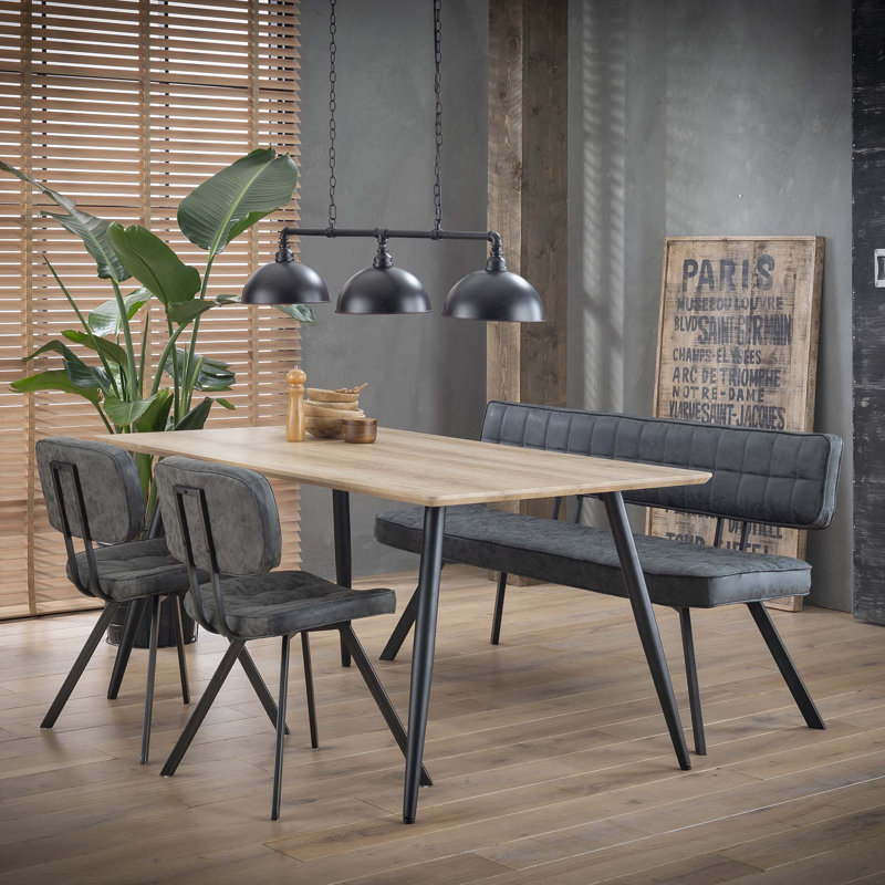 Filbert Upholstered Bench, 83cm H x 150cm W x 54cm D