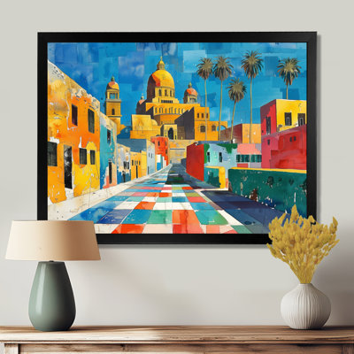 Cairo Egypt City Landscape In Summer II - City Buildings Wall Art Living Room