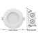 LED 4 Inch Integrated Recessed Ceiling Downlight with Junction Box, 65W Eqv. Dimmable