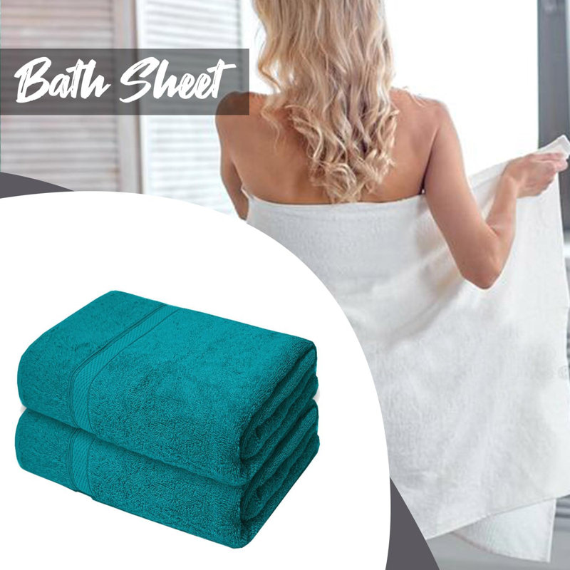 Nayim Turkish Cotton Bath Sheet, Jade