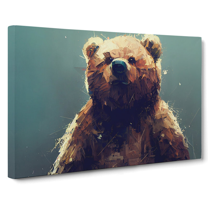 Teddy Bear Vol.3 - Wrapped Canvas Print, 35cm H x 50cm W x 3cm D