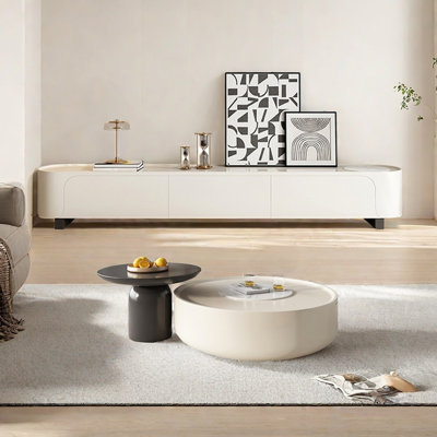 Meuble télé et table basse moderne et simple