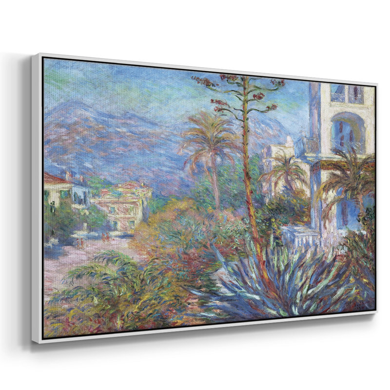 " Villas At Bordighera ", White, 41" H x 27" W x 2" D