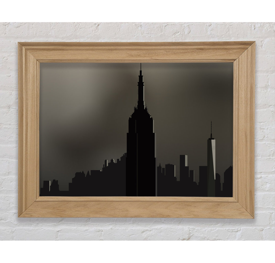 Empire State Building Illustration - Druck