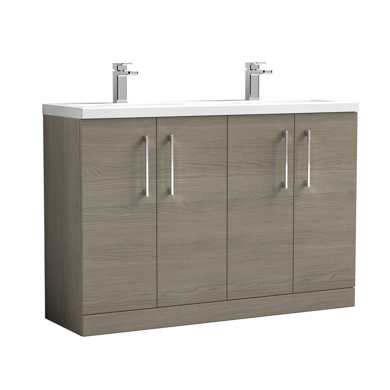 Teriq 1205 mm Bathroom Vanity, Solace Oak
