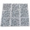 Bardiglio 11" x 12" Marble Herringbone Mosaic Wall & Floor Tile