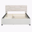 Lit tapissier avec couchette Kenn Linen-1723453869-1723453866