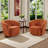 31.1"Width 360-degree swivel Barrel Chair-45490413