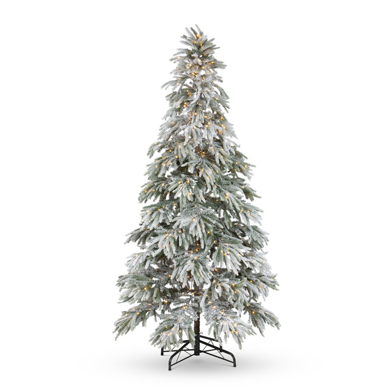 Lighted Artificial Christmas Tree, 9' H
