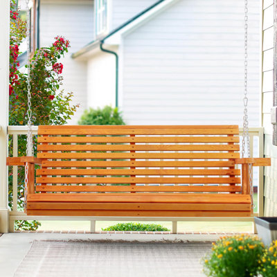 Almeera 2 Person Pine Porch Swing