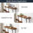 47.2" Pub Table Kitchen Dining Table
