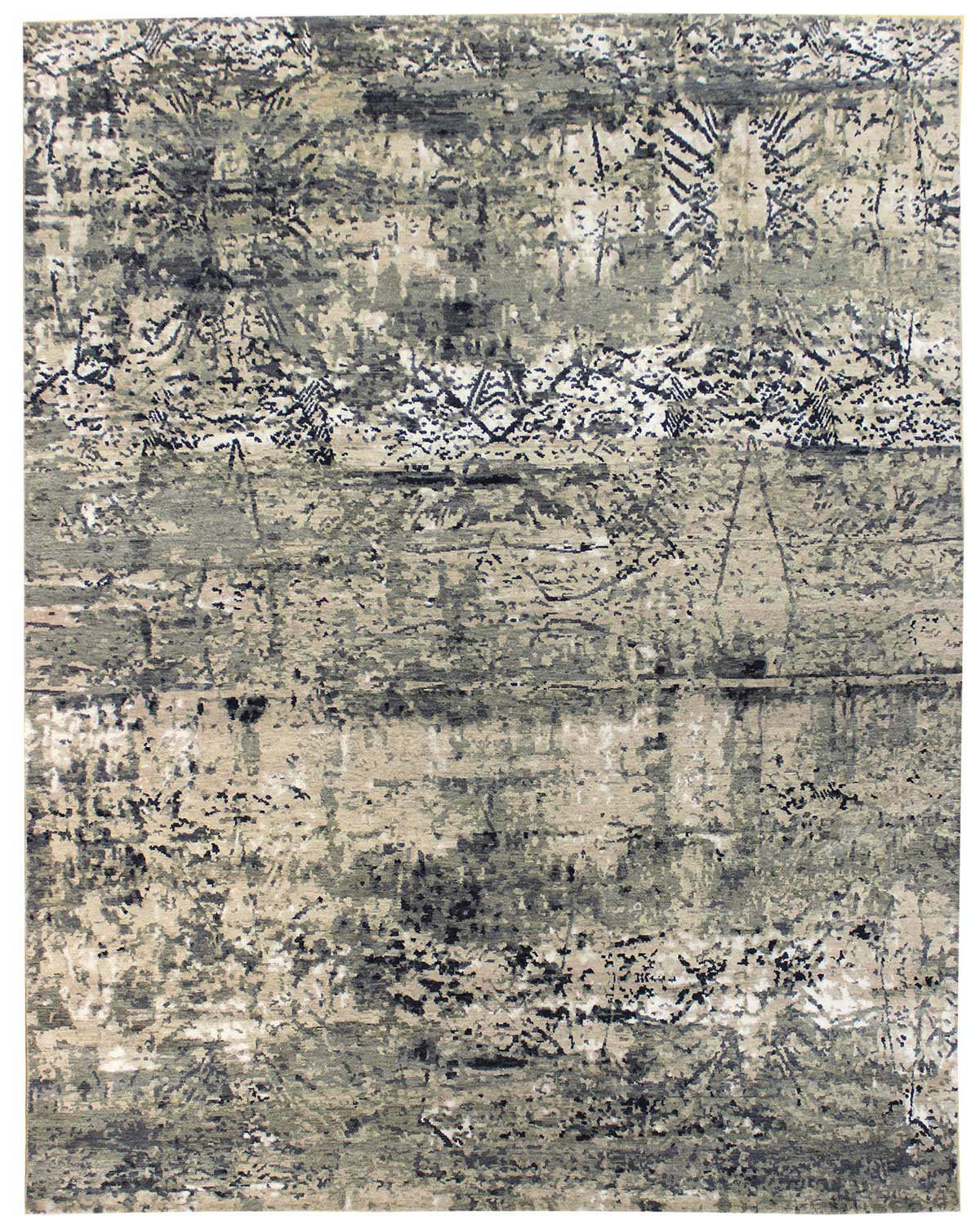 Landry & Arcari Rugs and Carpeting Manu Abstract Handwoven Rectangle ...