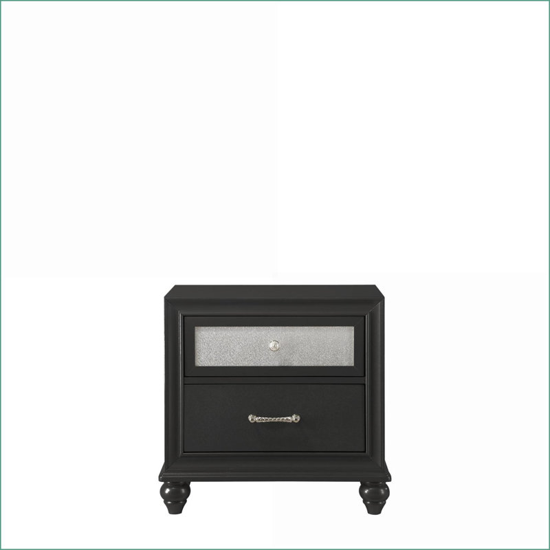 Table de chevet 2 tiroirs Modern