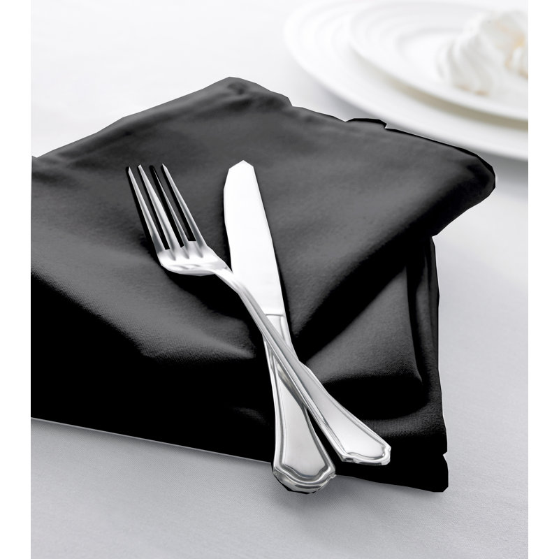Tablecloth, 132 cm W x 132 cm L, Black