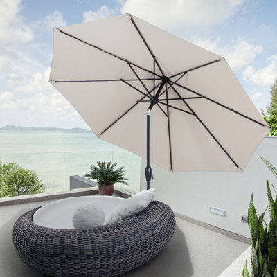 Lagunitas 108'' Tilt Market Umbrella