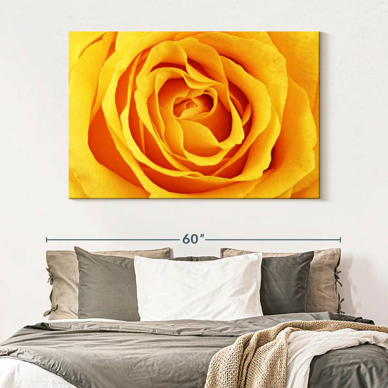 Harnek Lemony Rose, 34" H x 51" W
