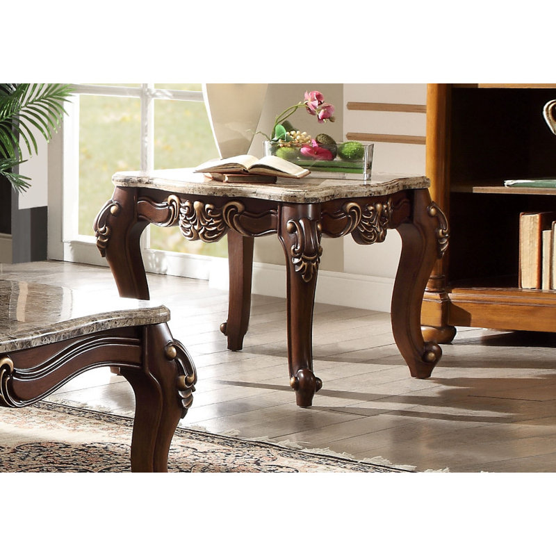 Table de bout en marbre carré Sturgill