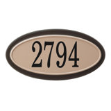 Oval Wall Plaque