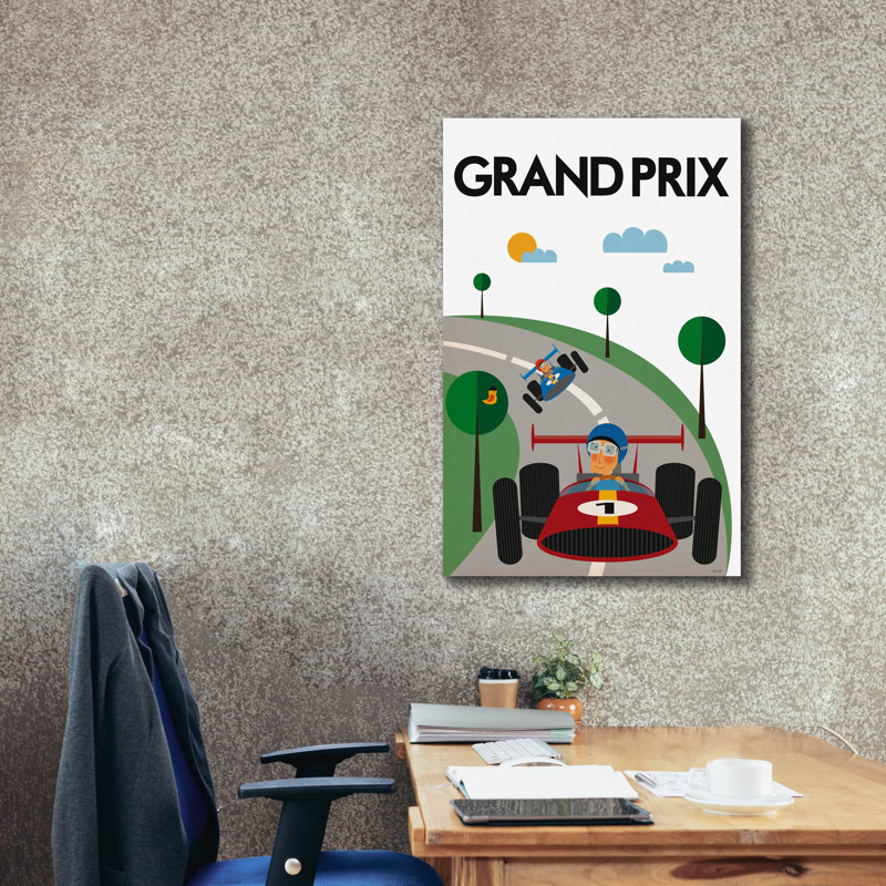 " Grand Prix " by Tomas Design, 40" H x 26" W x 1.5" D