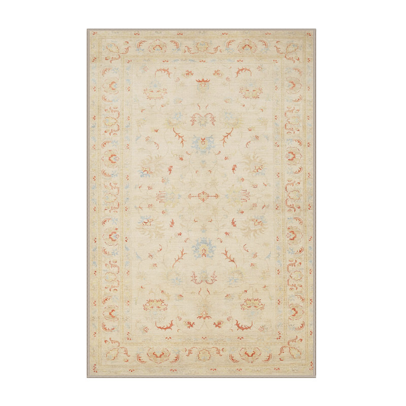Oriental Indoor Rug, Rectangle 4' x 6'