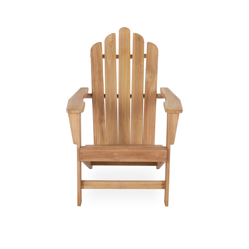Teak Adirondack Chair Set with Table 5PCS