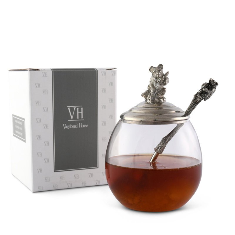 Woodland Creatures Glass Jar